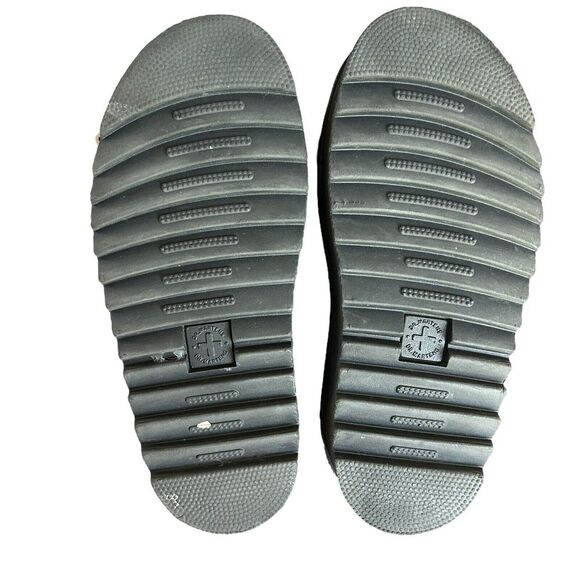 Dr Martens Voss Faux Fur Platform Sandals Chunky‎ Y2K Soft Grunge Pastel Grunge - Picture 6 of 9